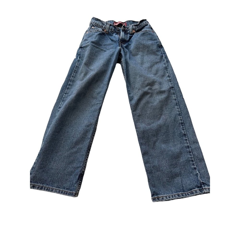 Levi Strauss 550 Relaxed Fit Boys Sz 12 Reg Denim Jeans See Pics